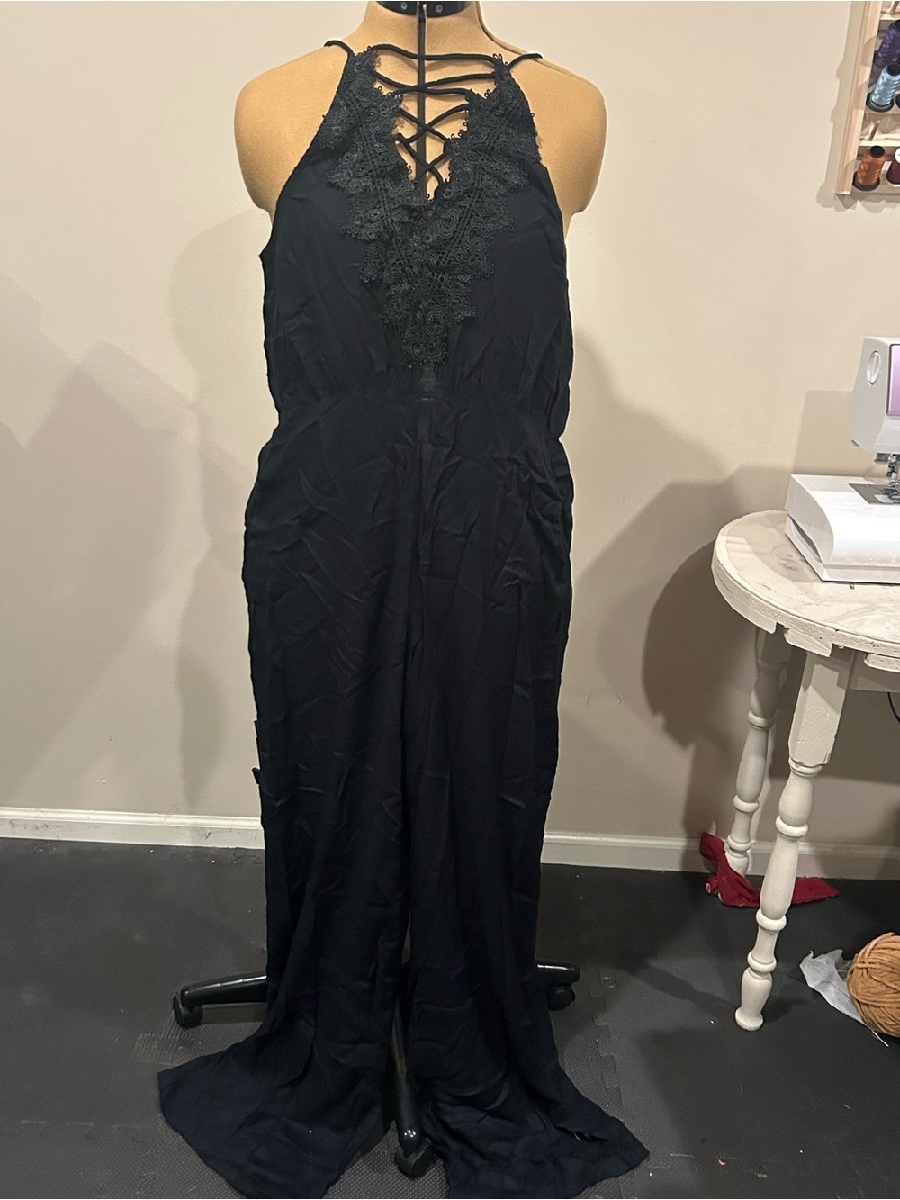 Elan Black Black Jumpsuit
